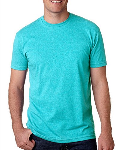 Image of Pliuegy N6210 Next Level Men's CVC Crew T-Shirt S Tahiti Blue