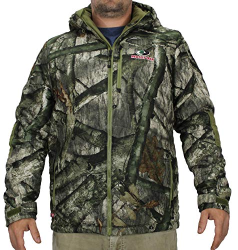 Rainier Late Season Primaloft Silver Down Insulated Camo Winter Hunting Jacket (MO Treestand, 2XL) - Main Image