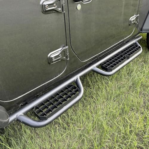 Estribos laterales para Jeep Wrangler JL 2018-2026 4 puertas miniatura 4