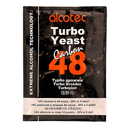 Alcotec Carbon 48 Turbo Levure élimine les mauvaises odeurs de fermentation
