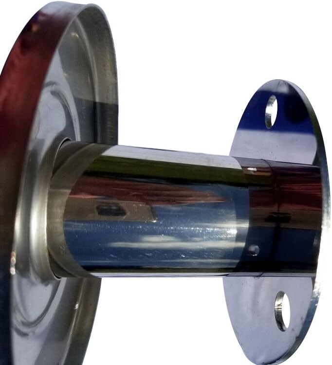 FibroPRO Stainless Steel In Ground Swimming Pool Ladder with Easy Mount Legs (2 Step) : Patio, Lawn & Garden