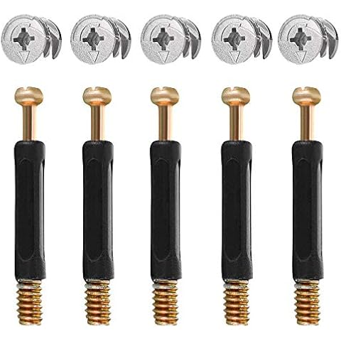 Gasea 50PCS Connecteurs Meubles Cover