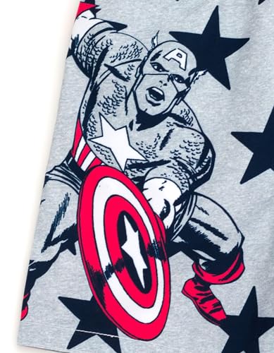 Image of Marvel Boys' Swimwear 2-Piece Rashguard and Swim Trunks Set Toddler to Big Kid