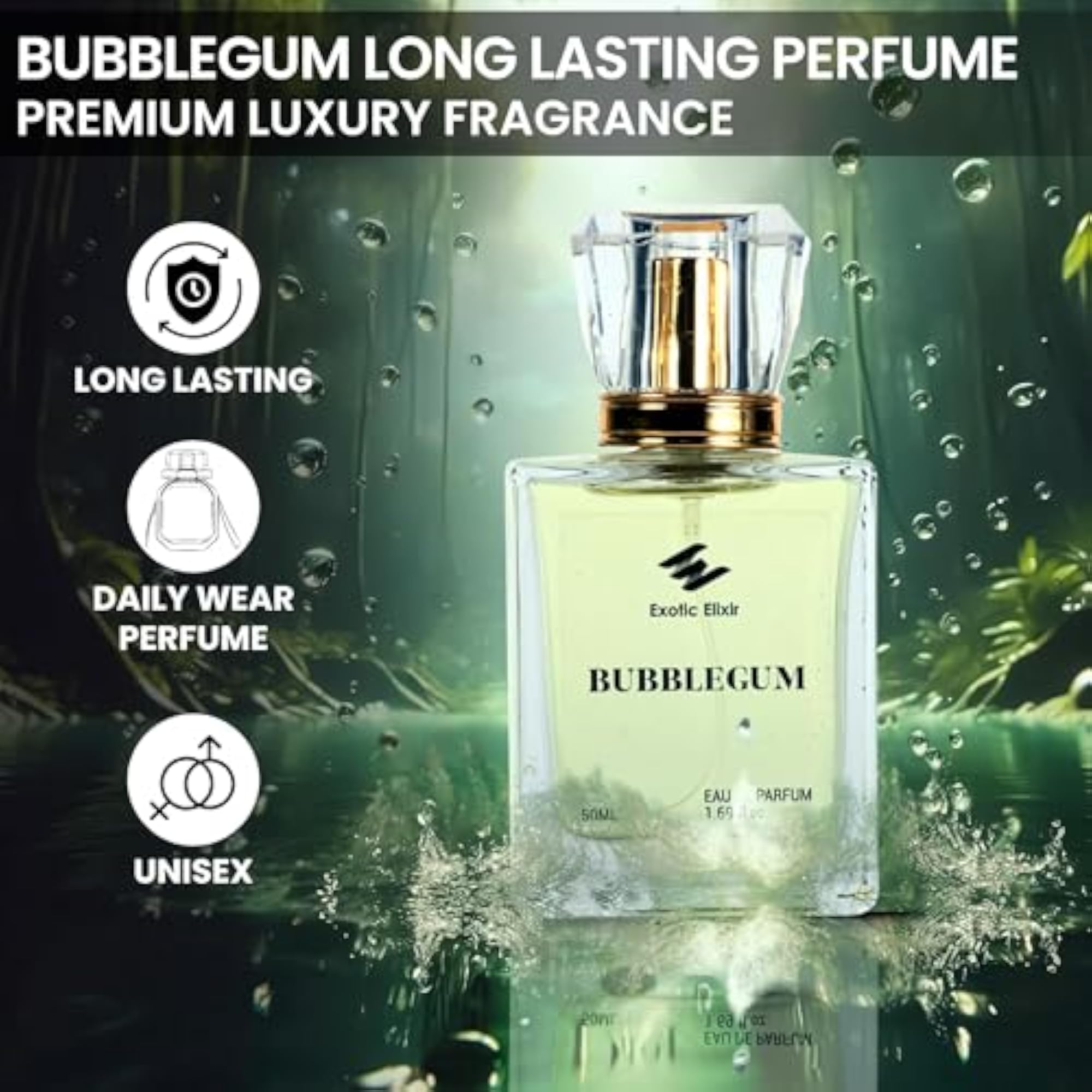 Premium Bubblegum Perfume 50ml for Women