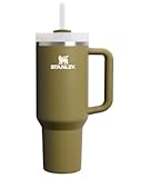 Quencher H2&period;0 Tumbler with Handle and Straw 40 oz &vert; Flowstate 3-Position Lid &vert; Cup Holder Compatible for Travel &vert; Insulated Stainless Steel Cup &vert; BPA-Free &vert; Exclusive Thyme