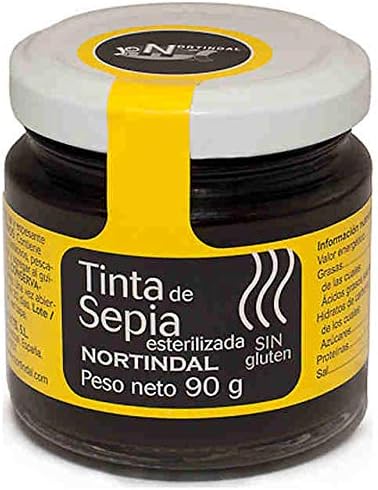 Squid Ink - Cuttlefish Ink - jar - 90g