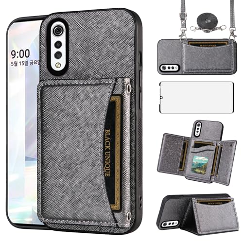 Étui pour LG Velvet LM-G900UM antichoc qui remplace votre portefeuille