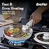 EVOFAR 14 pcs Stainless Steel Cookware Set, Detachable Pots and Pans Set with Removable Handle, Non Toxic Space Saving RV Camping Cookware Set, Induction Cookware, Dishwasher & Oven Safe, White #2