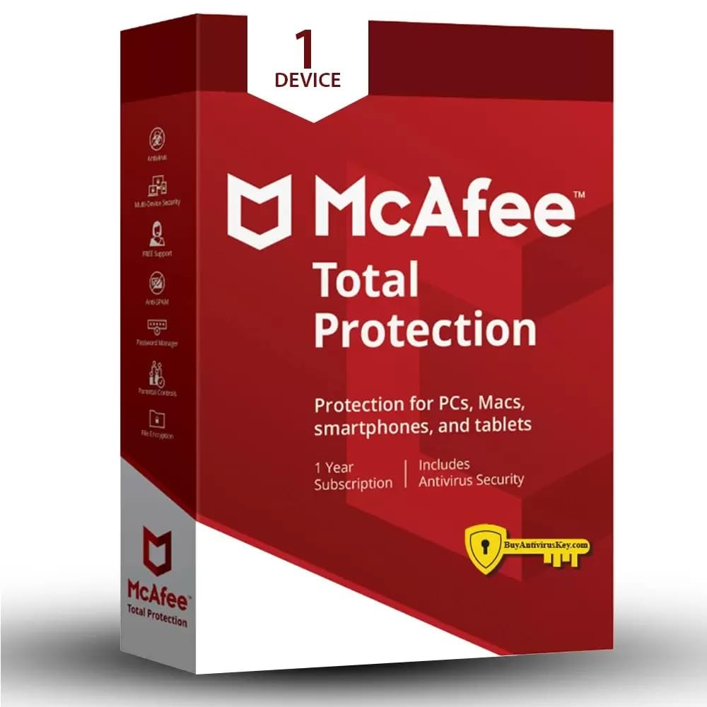 McAfee Total Protection 2025 | 1 Device, 1 Year | Antivirus Internet Security Software| Email Delivery-image-3
