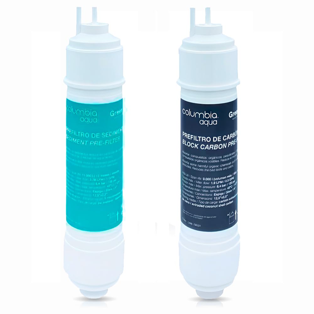 Kit de remplacement complet avec cartouches pour fontaine à eau à ultrafiltration Columbia UF
