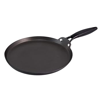 Wonderchef Luxor Aluminium Nonstick Dosa Tawa- 28cm, 3mm, Black
