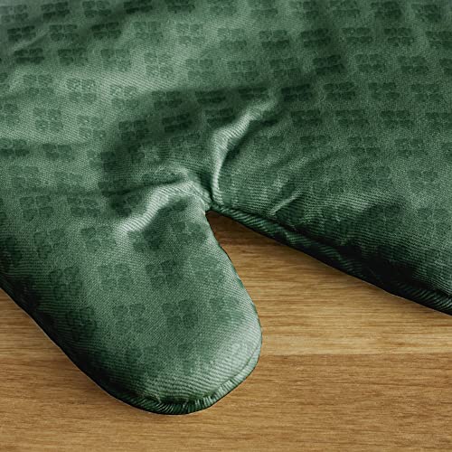 KitchenAid Asteroid Oven Mitt Set, 7"x12.5", Dark Green, 2 Piece by KitchenAid - Image 4