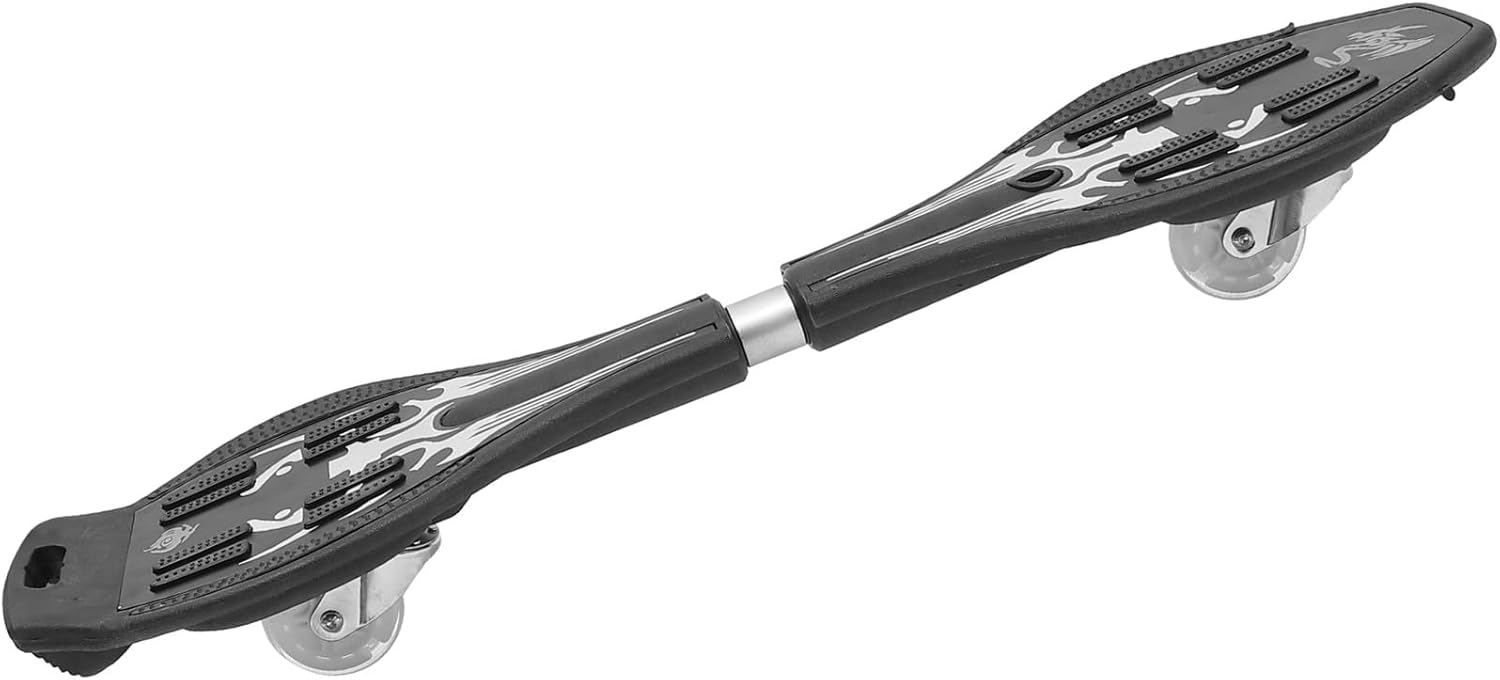 Sosoport Glitter Wheel Swing Skateboard Easy to Use No Installation Needed for Adults and Boy Girl Safe Abs Material