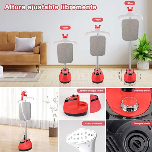 Planchas, Home plancha vapor vertical tefal Marca Pantio (3)