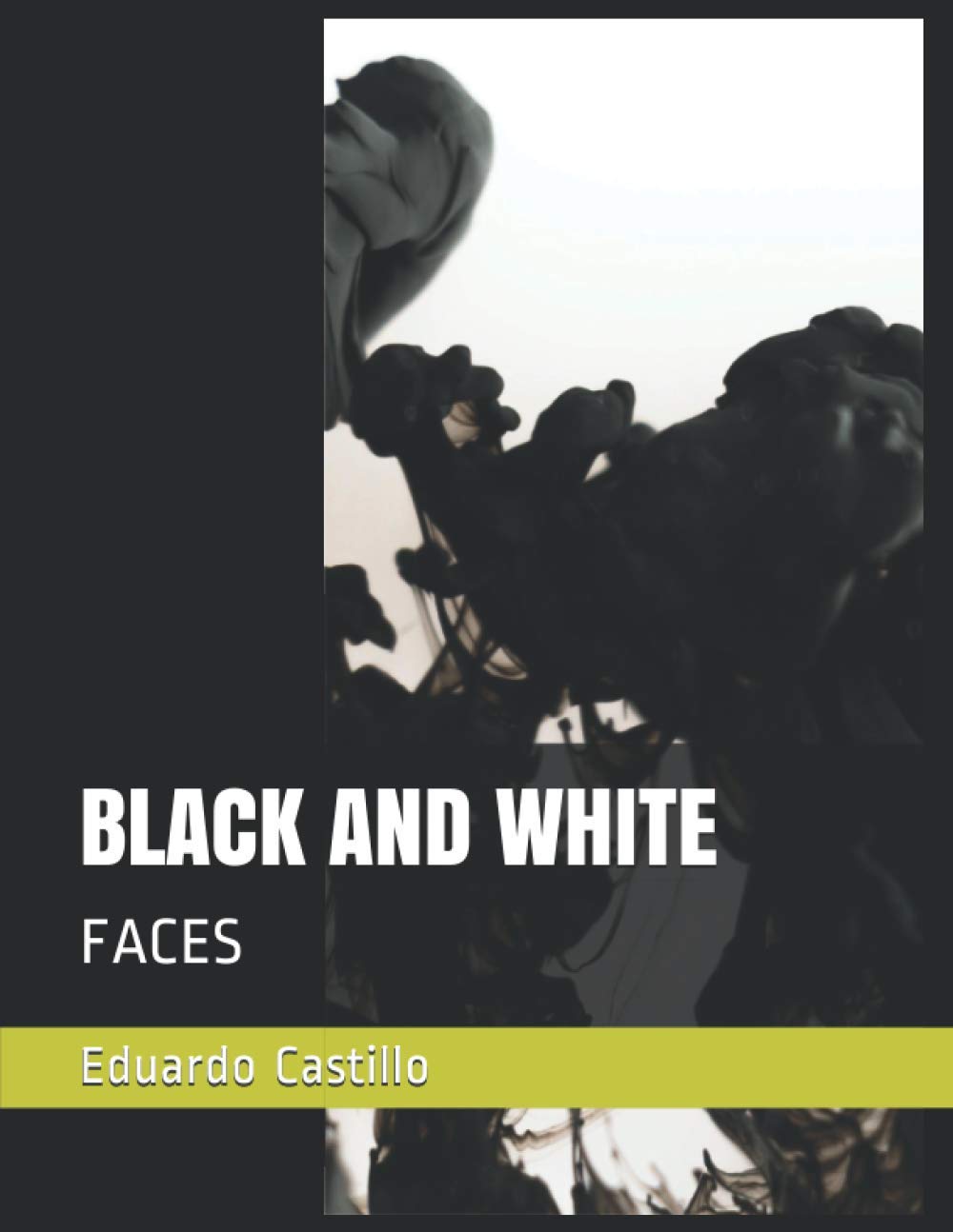 BLACK AND WHITE: FACES Album photo de visages pour décoration de table basse moderne