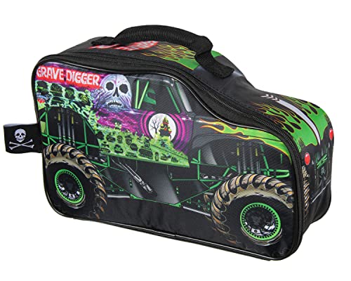 INTIMO Monster Jam Grave Digger Truck Shaped Insulated Big Large Work Lunch Box Bag 12