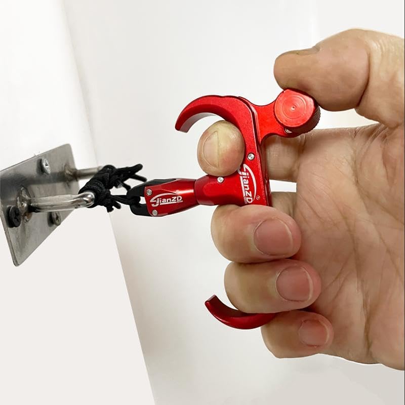 Bow Release for Compound Bow, Archery Release Trigger, Compound Bow Release, Thumb Release-Red