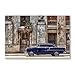 Produktbild Postereck - 0497 - Oldtimer, Kuba Auto KfZ Vintage Havanna Blau - Fahrzeug Wandposter Fotoposter Bilder Wandbild Wandbilder - Poster - DIN A4-21,0 cm x 29,7 cm