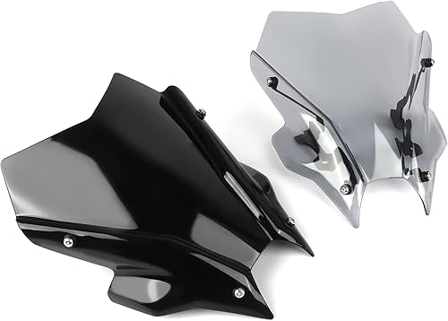 Miniatura 3 de BAIONE Reemplazo del parabrisas de motocicleta para YAMAHA MT-09 MT09 2021 2022 Protección de deflectores de viento negro negro