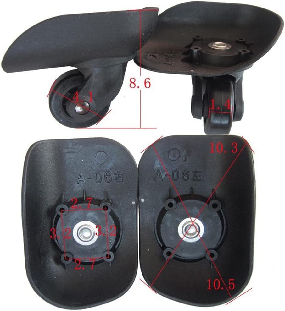スピナーキャスター、スイベルホイール交換、交換用荷物ホイールキャスター ホイール修理パーツ トラベルバッグ用