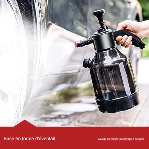 Lance mousse haute pression avec pulvérisateur réglable robuste
