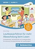 Lautleseverfahren für mehr Abwechslung beim Lesen: Vorlesetheater, Vorlesewürfel und Lautlesetandem: So trainieren Grundschulkinder die Leseflüssigkeit (3. und 4. Klasse)