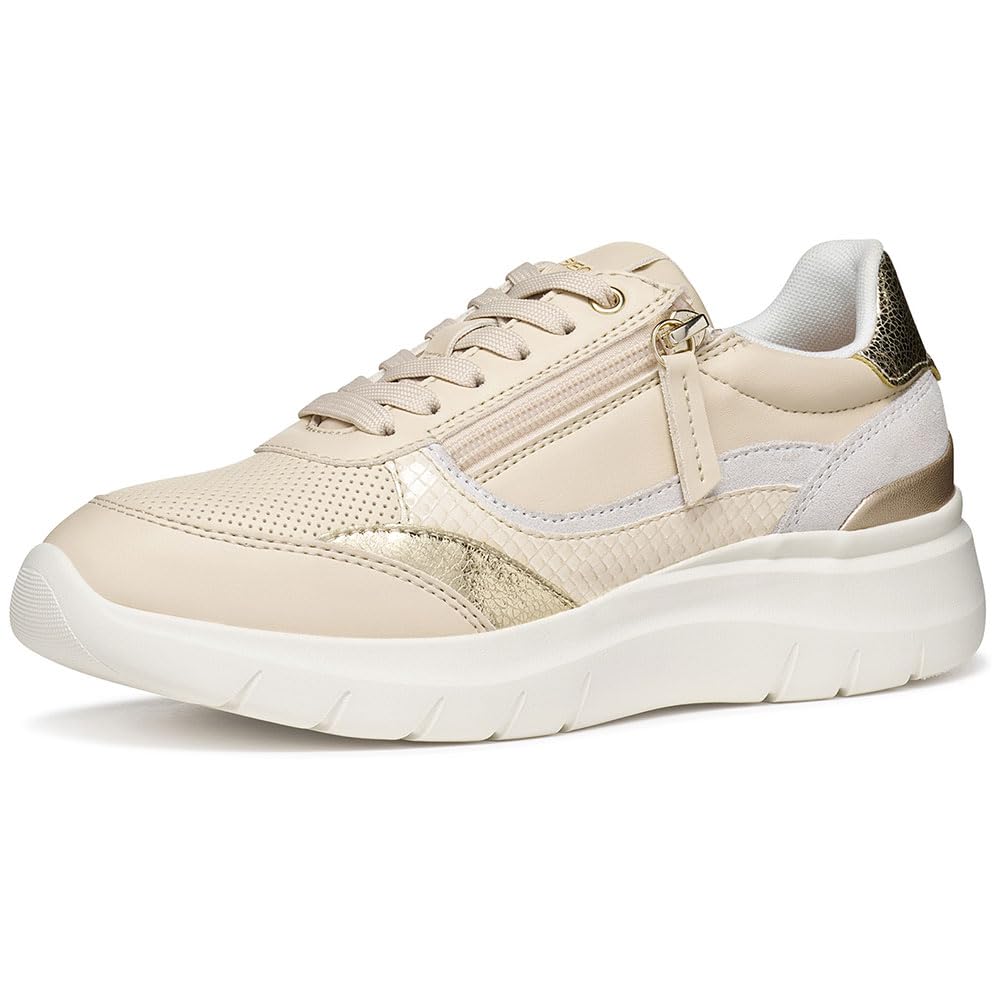Geox D Plummery E, Scarpe da Ginnastica Donna