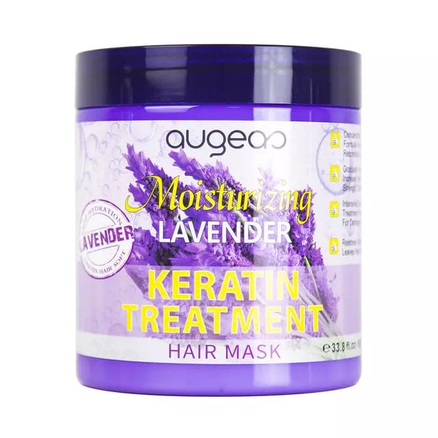 KERATINE (MEIDU) Imported Levender Plant Extract Organic Professional Hair Mask 1000 ml Salon Pack (Hair Cream, Hair Spa, Hair Pack) (LEVEVENDER PLANT)