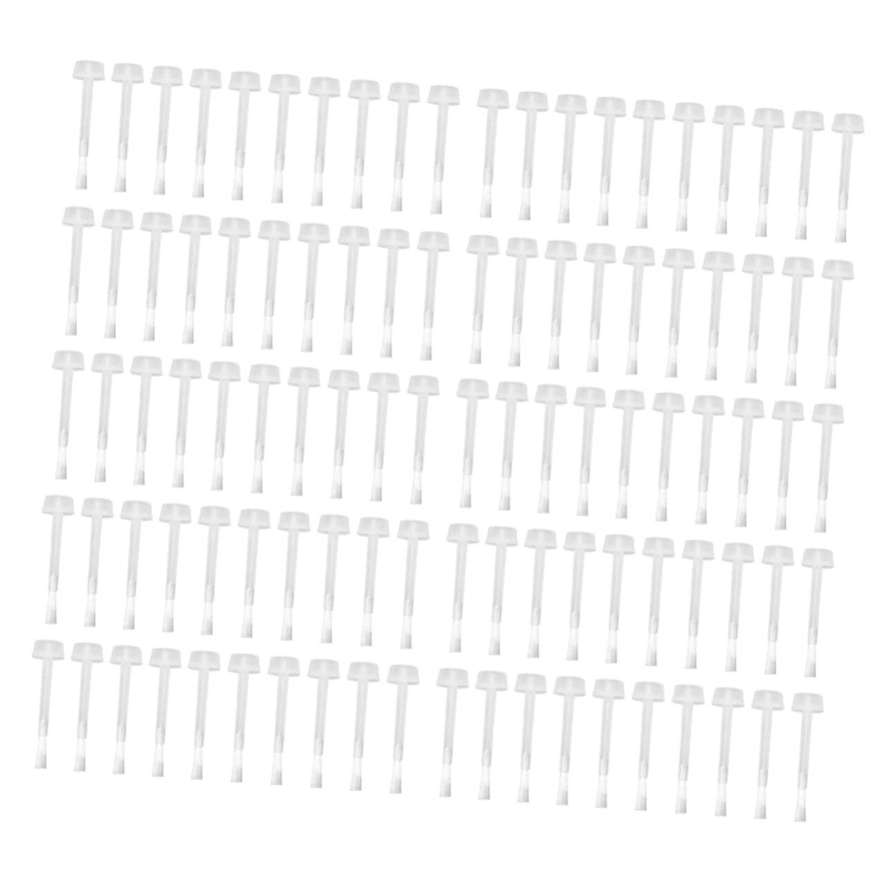 Housoutil 1200pièces Brosse De Remplacement Pour à Outils De Manucure Brosse Douce Pour Gel Et