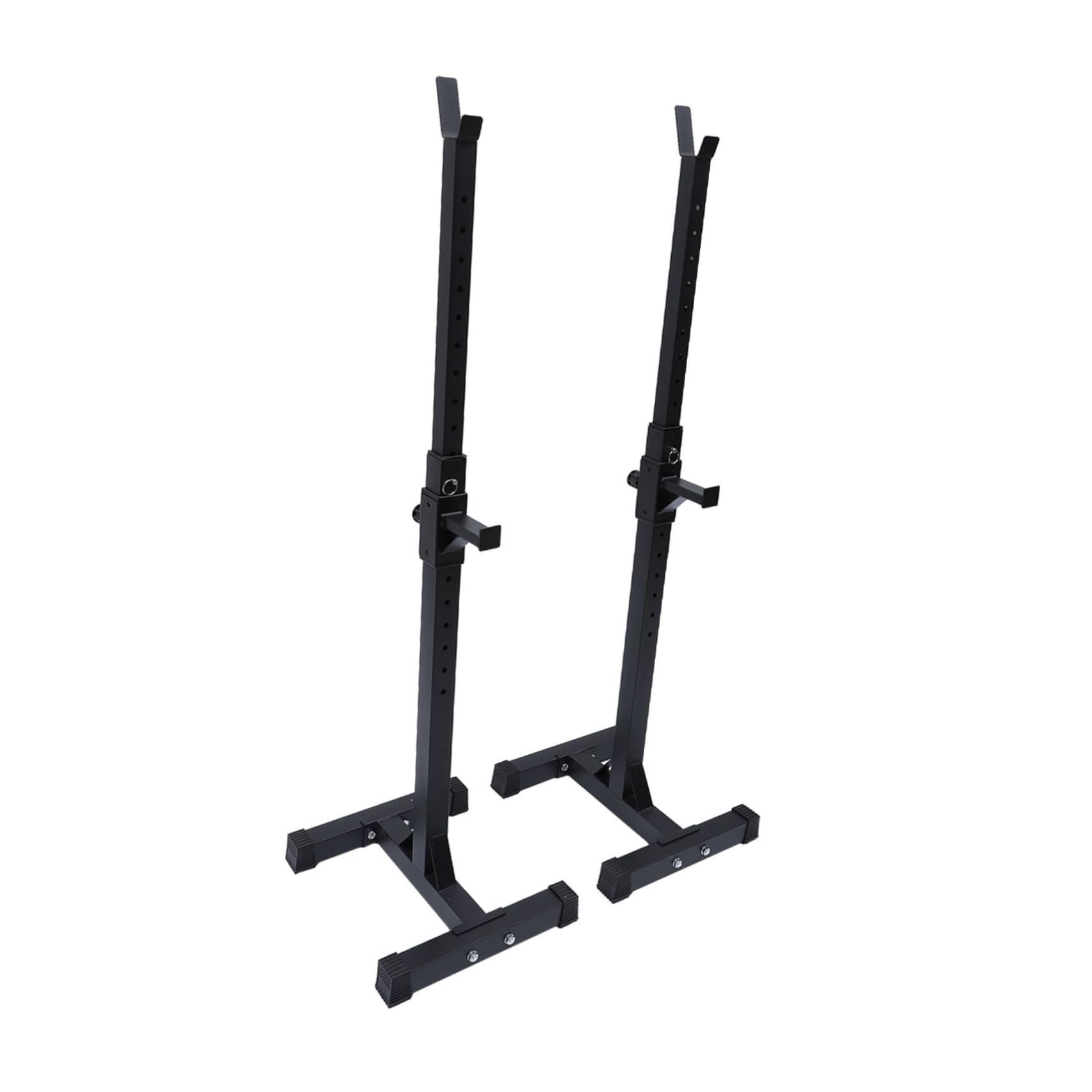 HANABASS Double Steel Tube Shelf Barbell Holding Rack Home Gym Accessory Barbell Stand