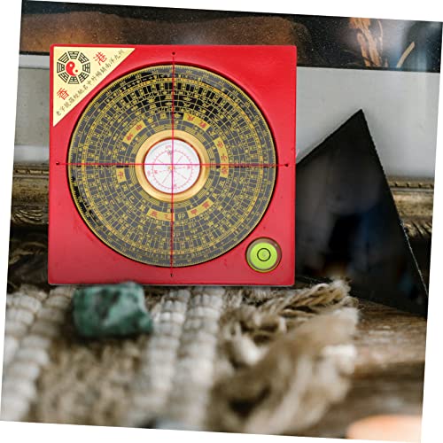 Brújula Feng Shui China decorativa portátil miniatura 6