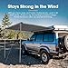 SanHima Vehicle Awning 4.6ft x 6.6ft - Roof Rack Pull Out Side Awning 30ft² Sun Shade UPF50+ Weatherproof for Camping Car SUV Truck Van