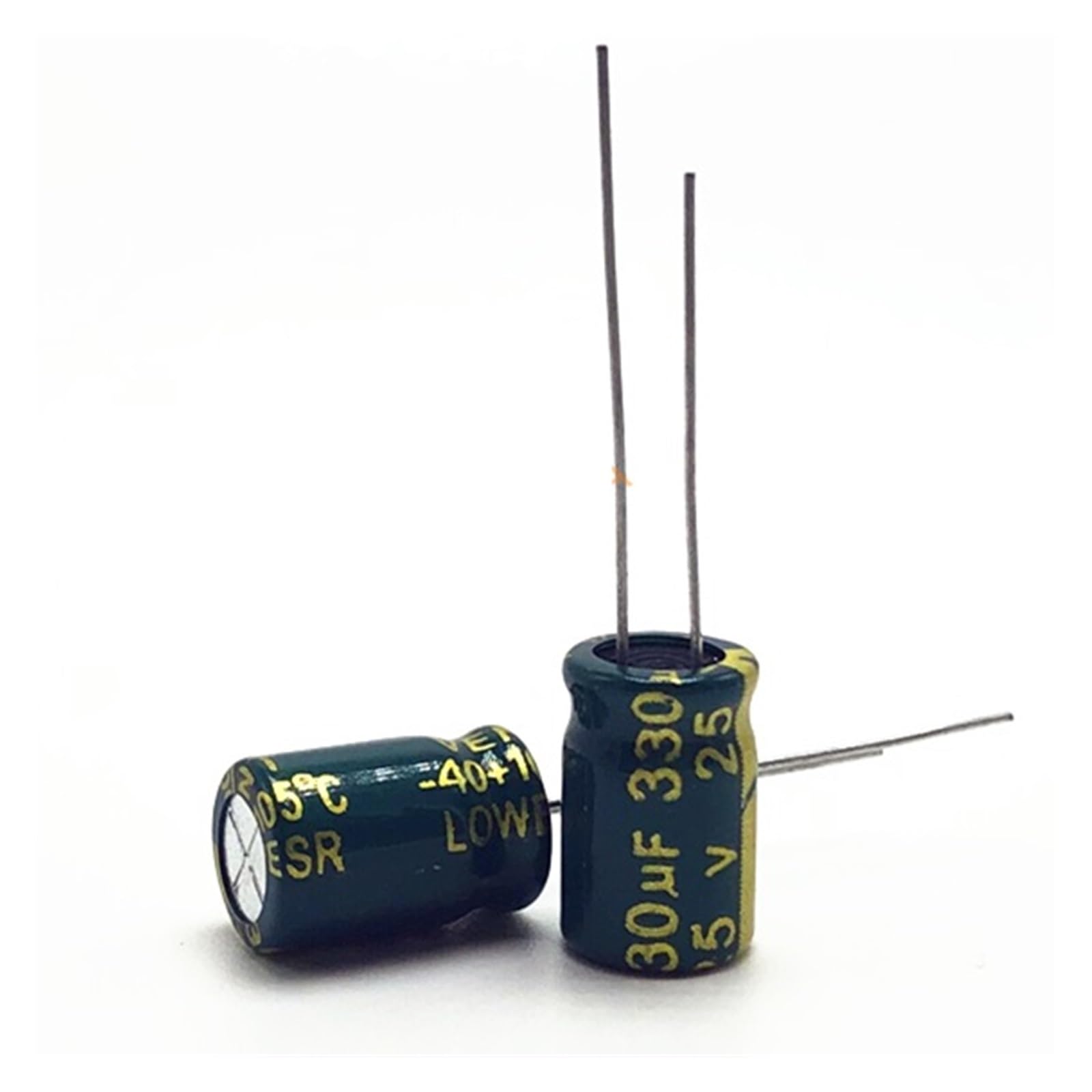 Condensateur electrolytique aluminium 25V 330UF haute frequence