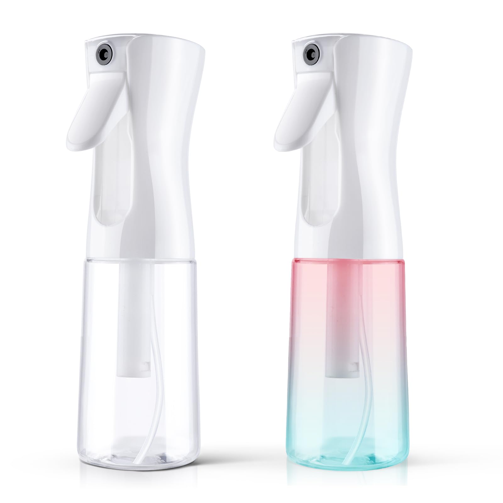 2 Flaconi Spray A Nebbia Continua 200ml - Per Capelli, Piante E Pulizie - Foto 8