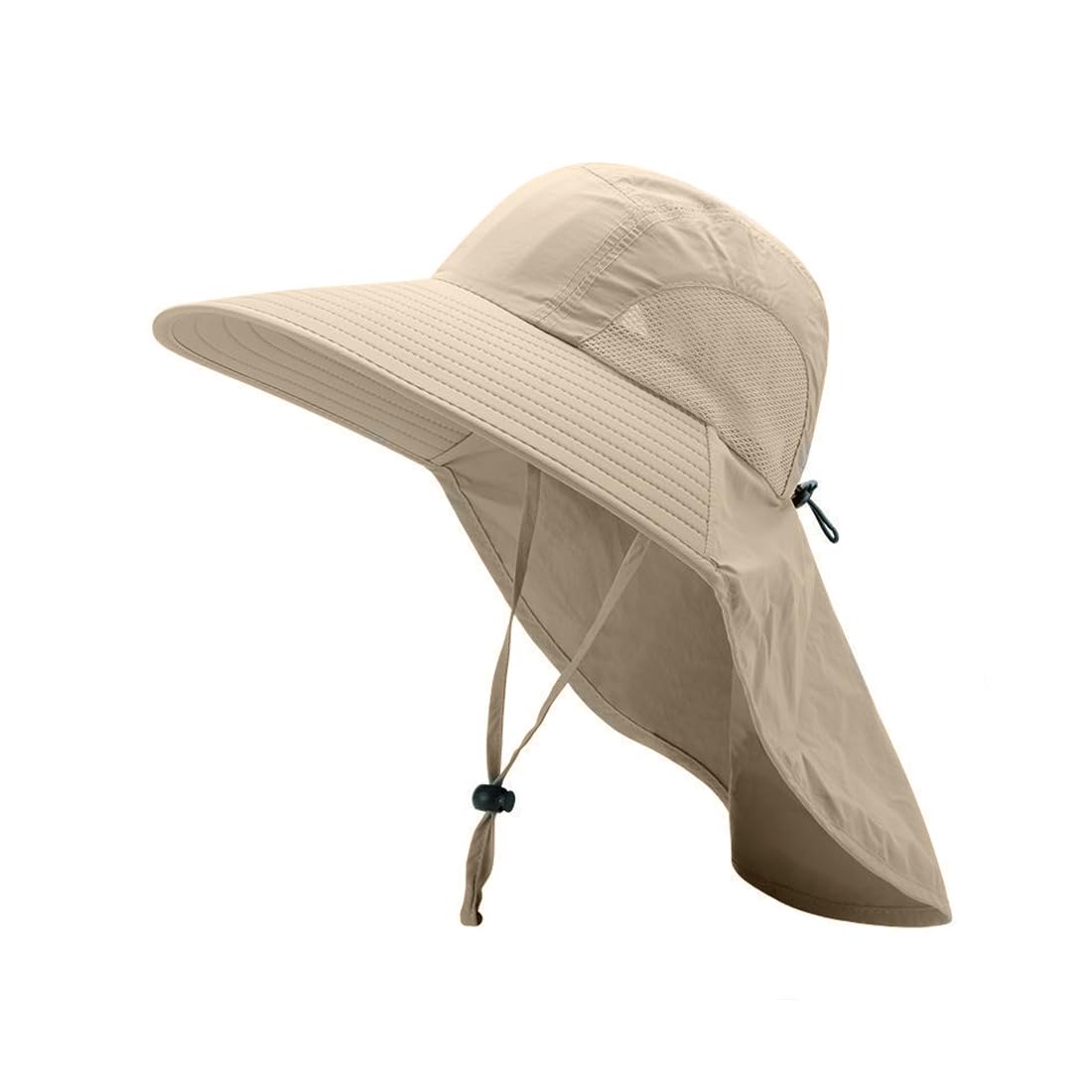 Sonnenhut Herren Damen,Safari Hat,Tropenhut Herren,Sonnenschutz Hut,UPF 50+ Outdoor UV Summer Cap mit Nackenschutz,Nackenschutz Sonne,Atmungsaktiv Verstellbar,Nackenschutz Sonne,Kühlkappe