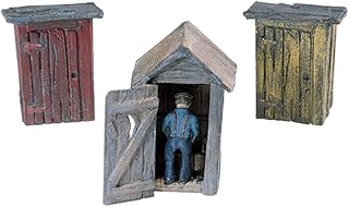 HO 3 Outhouses & Man