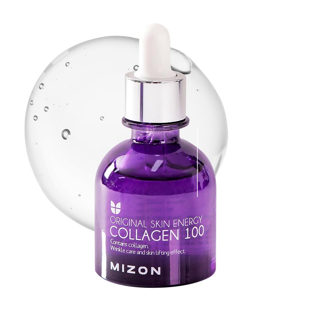 [Mizon] Collagen 100 (30ml) Siero al collagene, trattamento intensivo per rughe, linee sottili e tutti i segni dell'invecchiamento, facilmente assorbibile con ingredienti naturali, cosmetico coreano