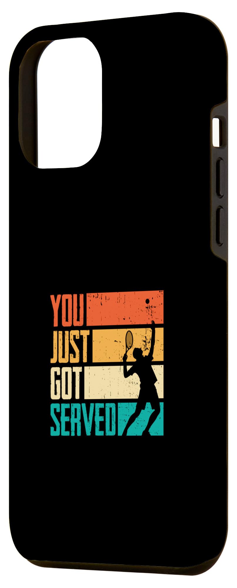 iPhone 12 Pro Max Sport Tennis You Just Got Served Case - Image 2
