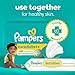 Pampers Sensitive Baby Wipes, Water Based, Hypoallergenic and Unscented, 8 Flip-Top Packs, 4 Refill Packs (1008 Wipes Total)