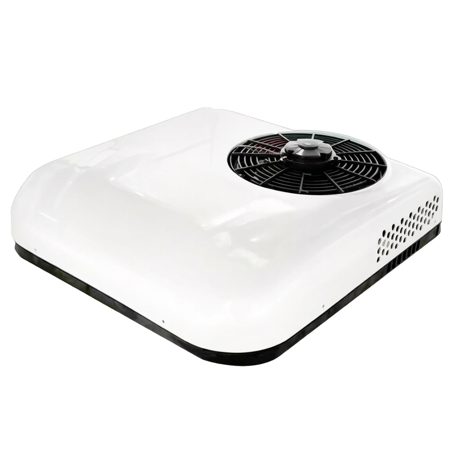 Condizionatore d'Aria da Tetto per Camper da 850W con Funzione di Raffreddamento/Raffreddamento+Riscaldamento,12V/24V. per Camper,Furgoni,Escavatori,Roulotte,Autobus 24V-Cooling