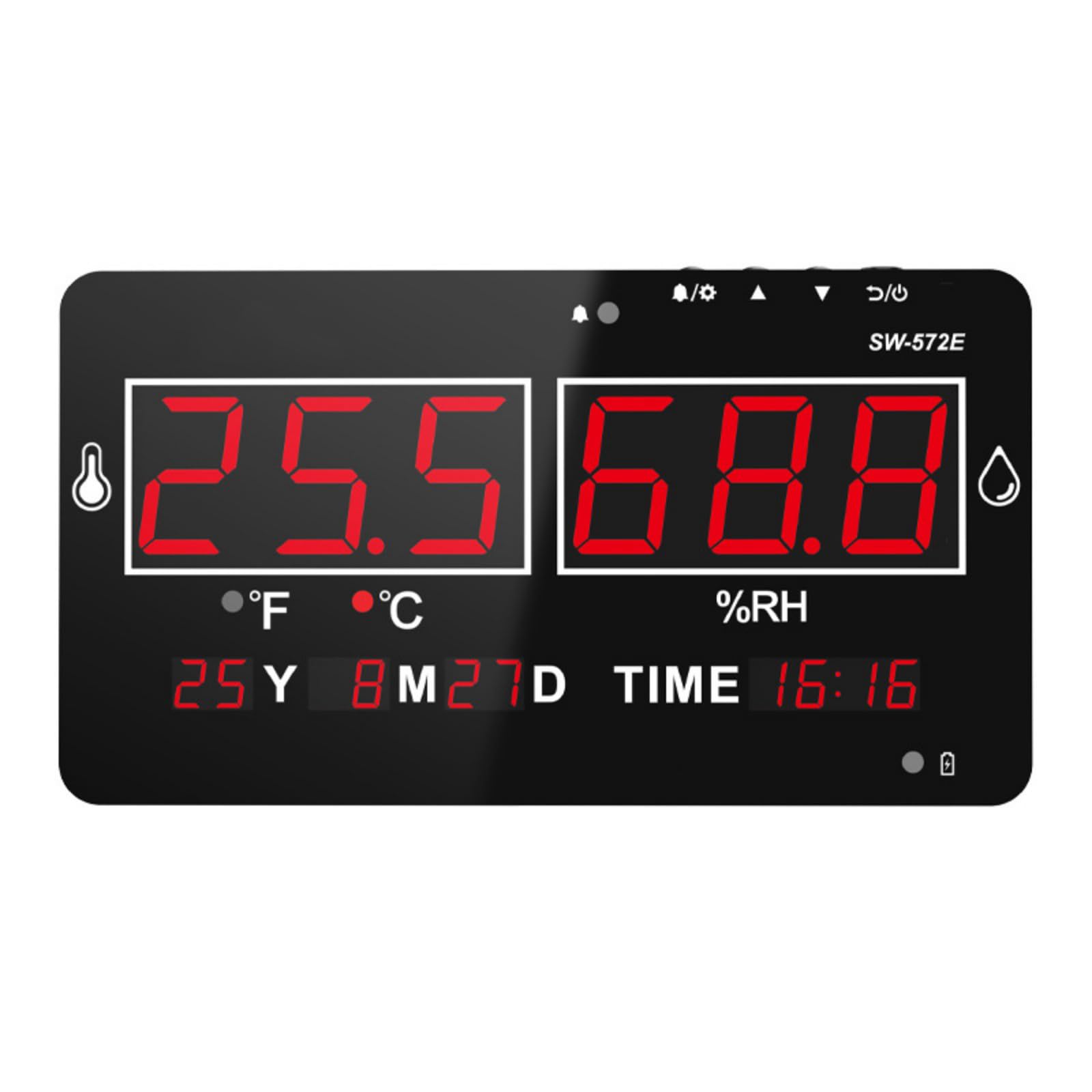 Digital Hygrometer Thermometers High Precisions Sensors for Accurate in Various Locations Thermometers Hygrometer
