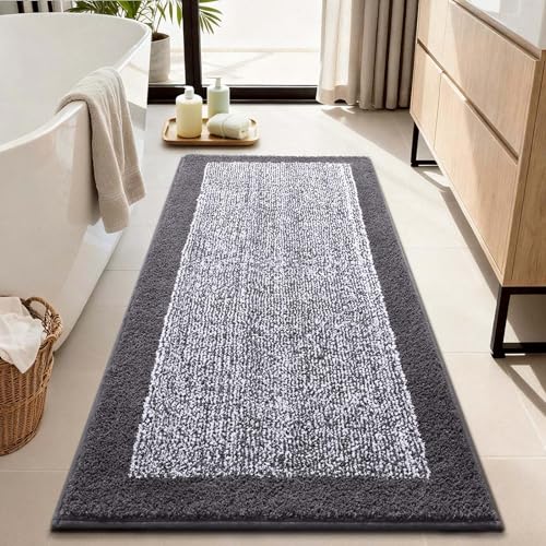 simpWalnut Long Bathroom Runner