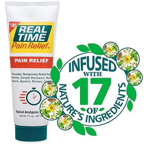 Real Time Pain Relief Cream, 7 Ounce Tube
