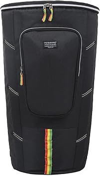 10"/12"/13" African Drum Bag Padded Gig Case Backpack, 12 inch
