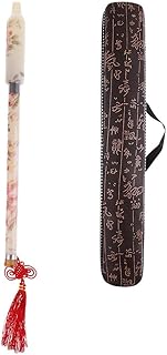 Fancyes Chinese Vertical Flute Bawu Musical Instrument for