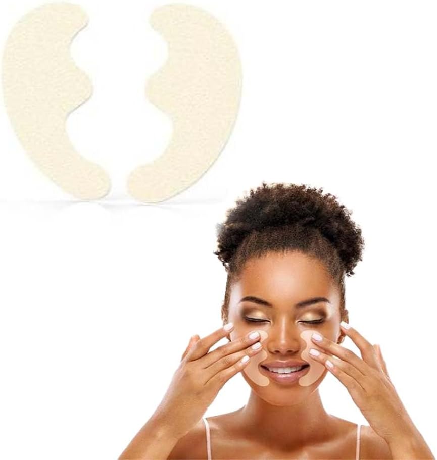 Azonee Collagen Smile Line Wrinkle Patches with Hyaluronic Acid, Aloe Vera, Vitamin E