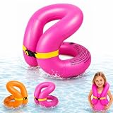 Flotador Infantil 3-6 años – Aro de natación Inflable con Correa Ajustable, Ideal Piscina Playa Aprendizaje acuático (19–30 kg)