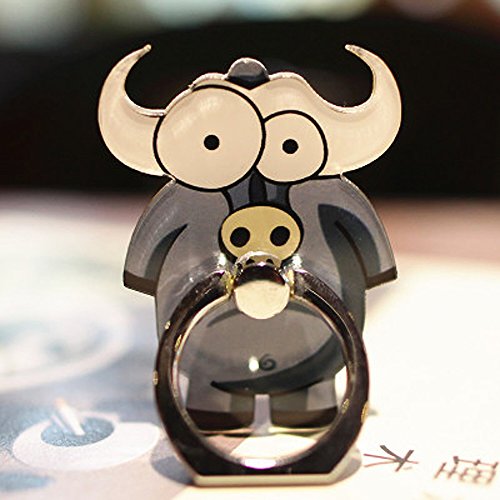Cell Phone Finger Ring Holder Cute Animal Smartphone Stand 366 Swivel For Iphone, Ipad, Samsung Htc Nokia Smartphones Tablet,By Underreef (3 Packs B) #TOP3