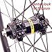 QHIYRZE 700c Road Bikes Wheelset 21mm Lightweight Aluminum Rim Quick Release Wheels Centerlock Disc Brake Wheel Set Carbon Fiber Hub for 7-11 Speed Cassette F24 R24 Holes 1680g