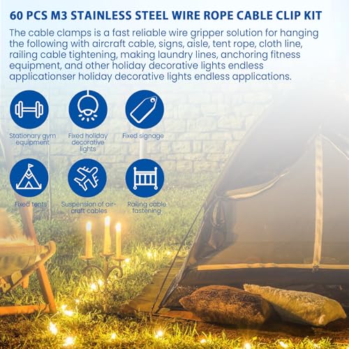 La mejor comparación de Abrazaderas de cables los más solicitados. 12 Imagen adicional